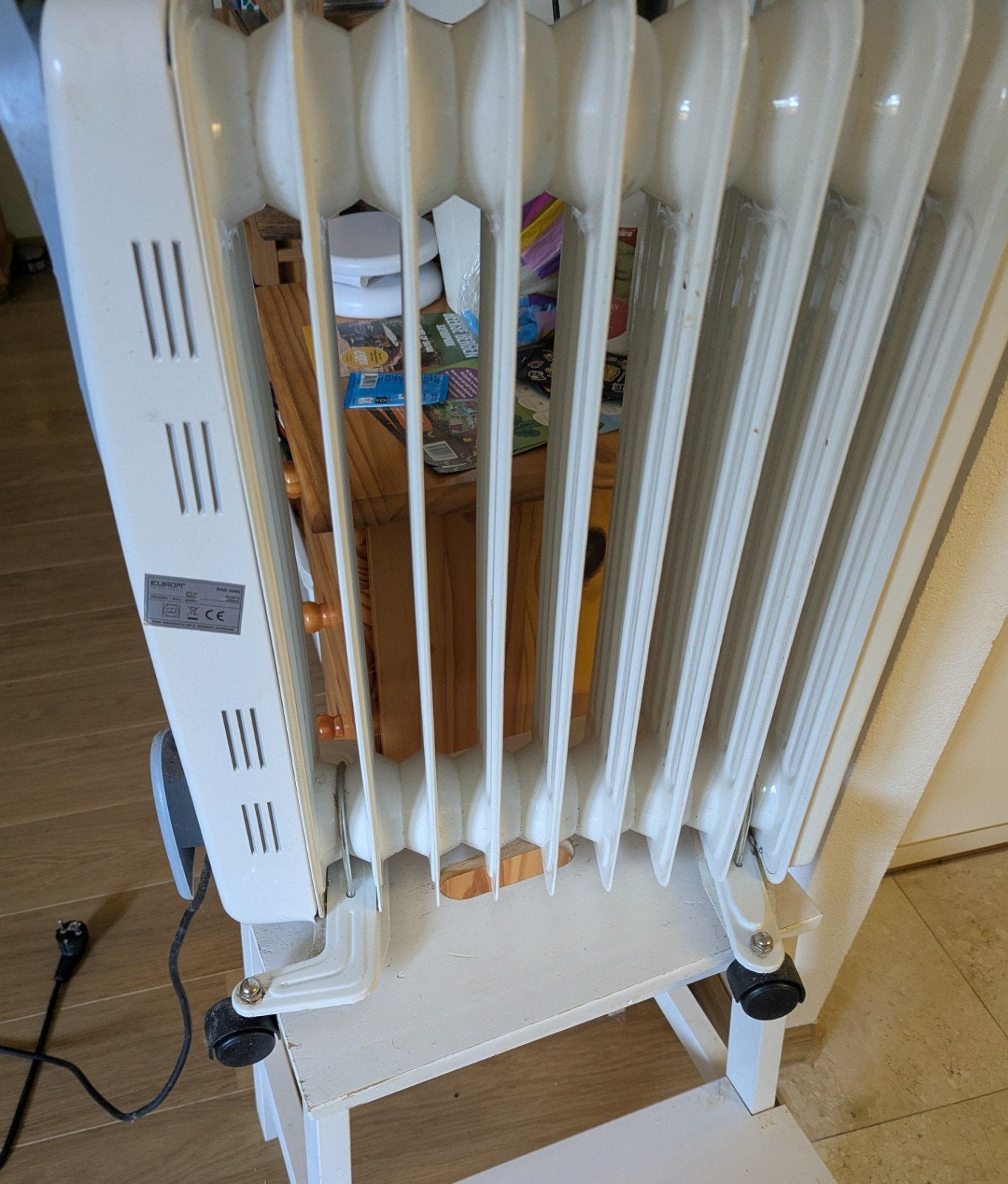 Eurom Oliegevulde Radiator - Elektrische Kachel, Ophalen, Gebruikt, Overige soorten, Elektrisch