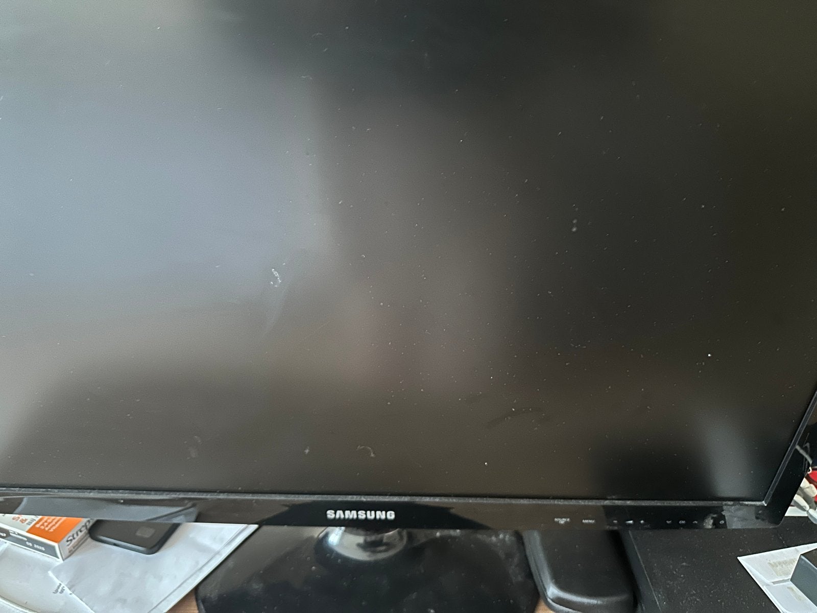 Samsung TV met muurbeugel/ afstandsbediening, Ophalen, Gebruikt, Samsung