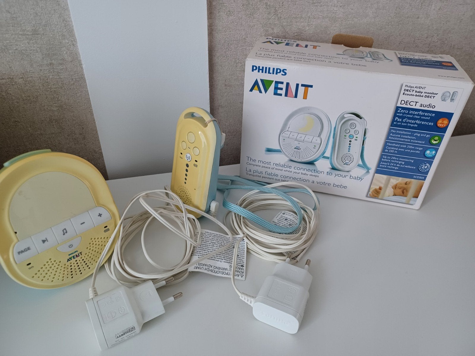 Philips Avent DECT Babyfoon - Betrouwbaar en storingsvrij, Ophalen