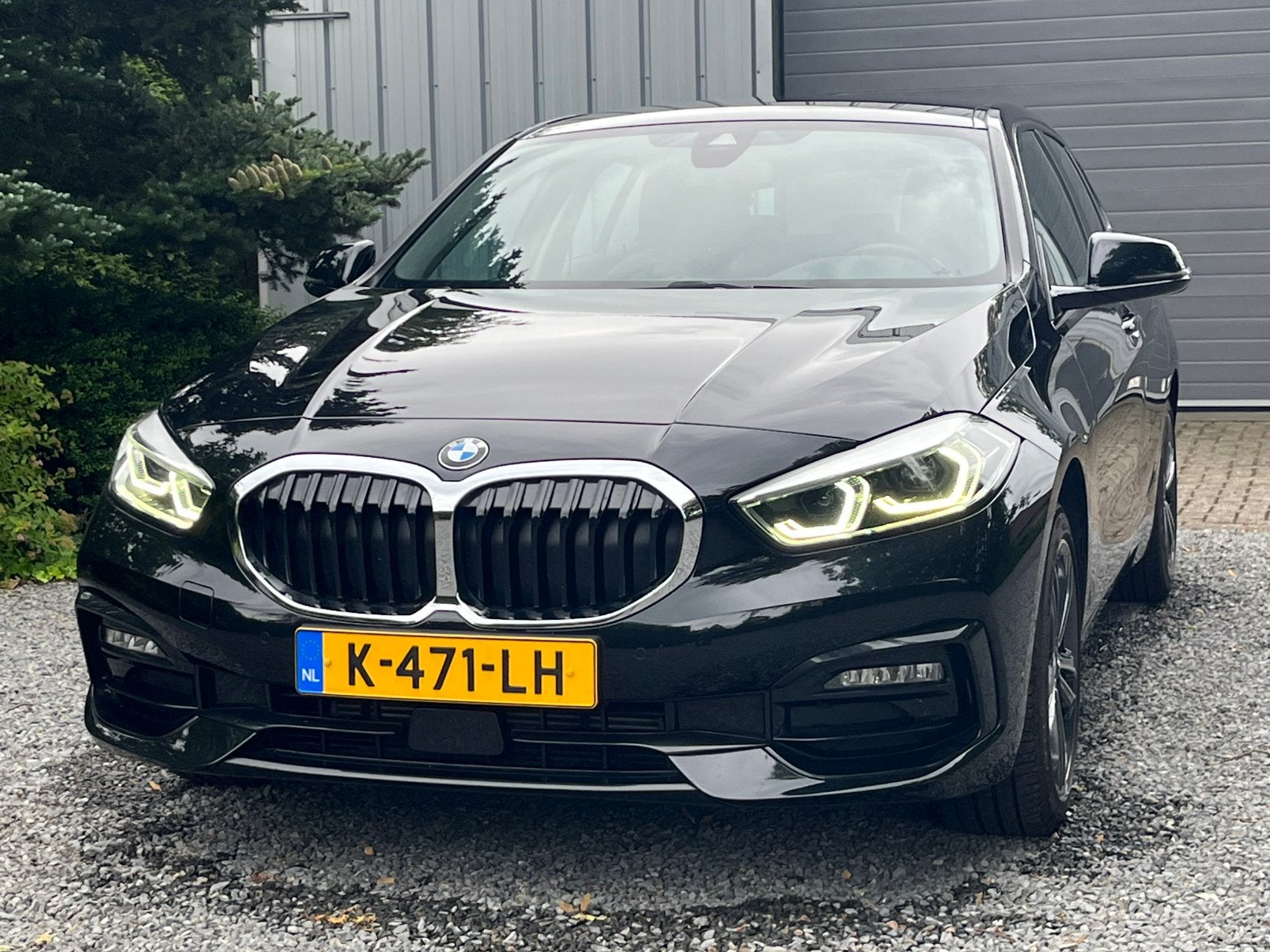 BMW 1-Serie 118i Sportline executive, NAP. Org Nederlands, Auto's, BMW, 136 pk, Leder en Stof, Zwart, Origineel Nederlands