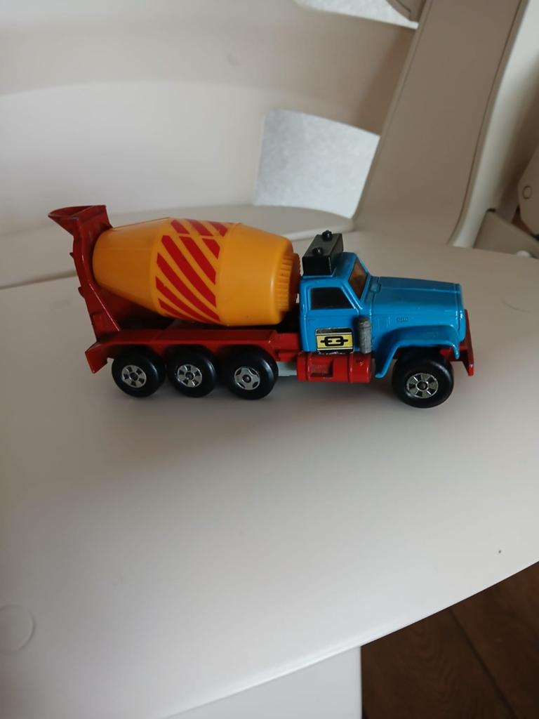 Super Kings Matchbox Lesney Cementwagen Mixer.1971., Ophalen of Verzenden, Gebruikt