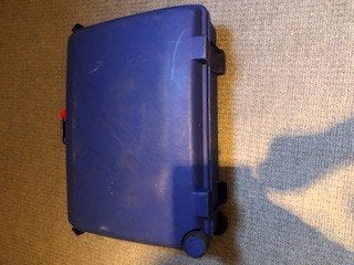 koffer, Gebruikt, Hard kunststof, Slot, Minder dan 35 cm