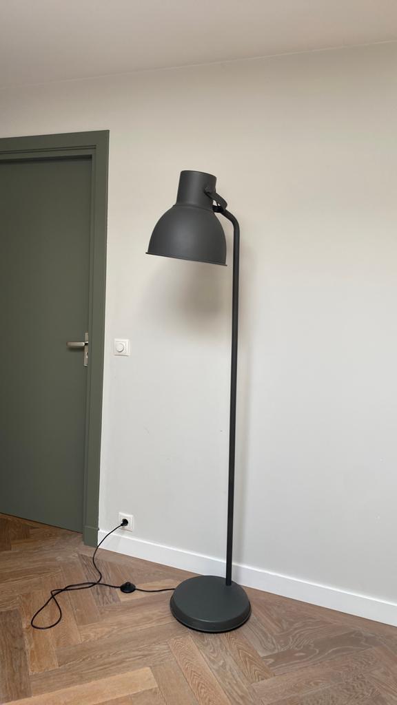 Industriele vloerlamp van Ikea, Ophalen, Gebruikt, Metaal, 150 tot 200 cm