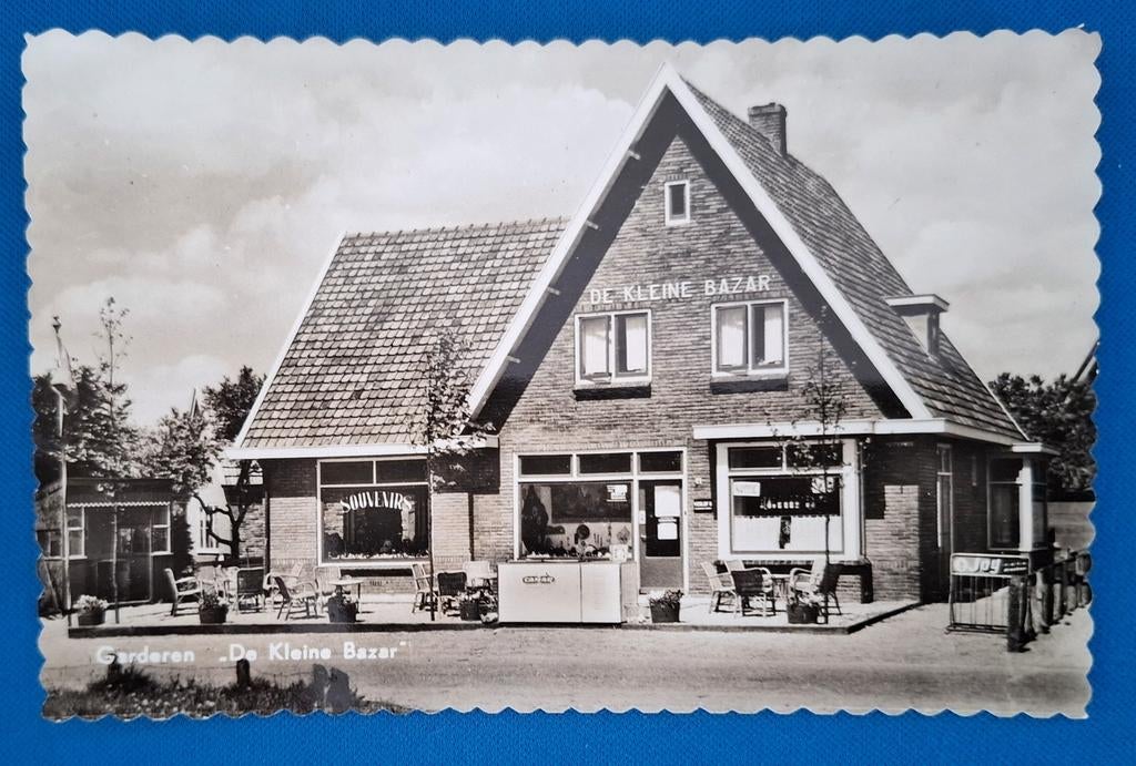 Ansichtkaart Garderen De Kleine Bazar, Verzamelen, Ansichtkaarten | Nederland, Ophalen of Verzenden, Ongelopen, Gelderland
