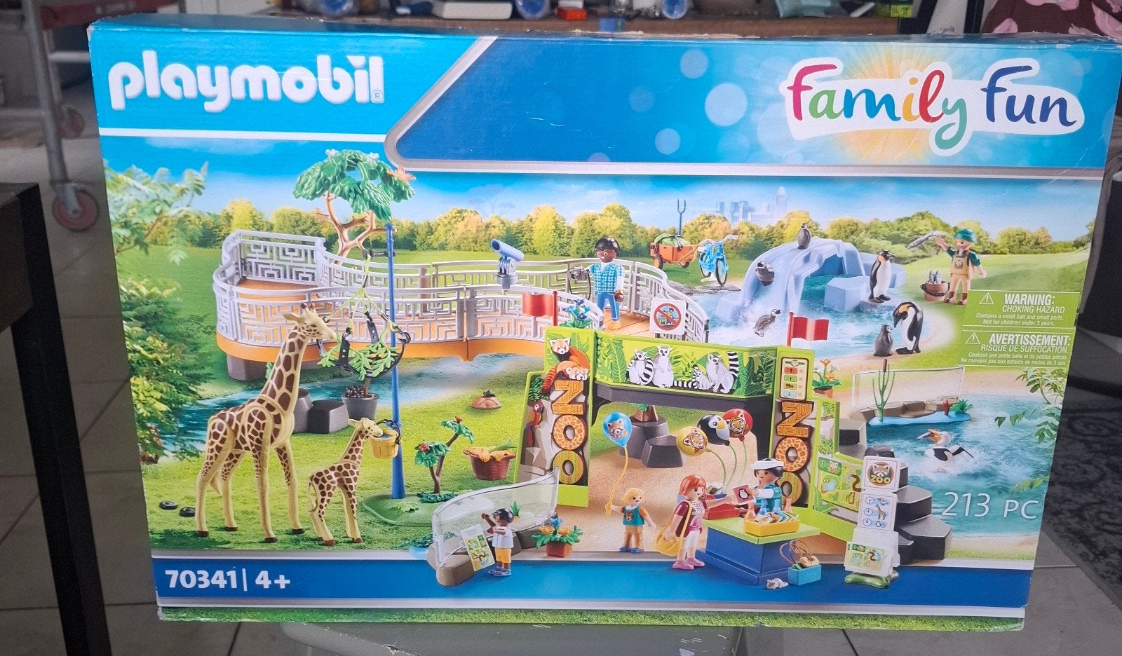 playmobil dierentuin, Ophalen of Verzenden, Gebruikt
