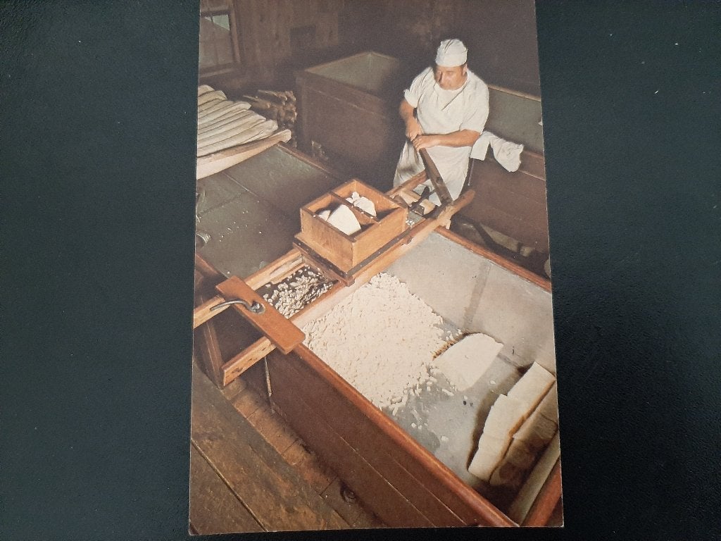 Kaasmakerij in Canada, Morrisburg, gelopen, 1976., Verzenden, 1960 tot 1980, Gelopen, Ambachten of Beroep
