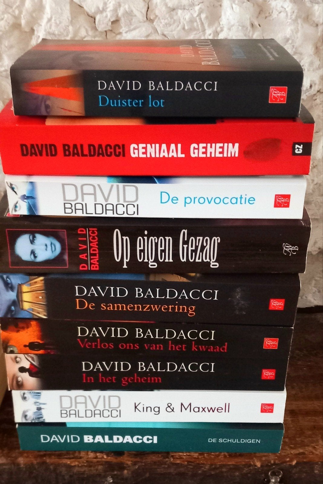 David Baldacci 9 stuks, Ophalen, Zo goed als nieuw