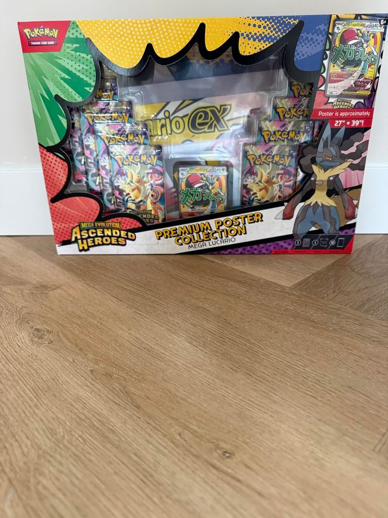 Pokémon Premium Poster Collectie Mega Lucario, Ophalen, Nieuw