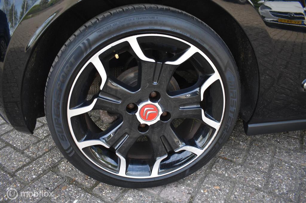 Citroen DS3 1.2 PureTech So Red|Camera|LED|Clima|Cruise|Navi, 40 €/maand, Euro 6, Zwart, Origineel Nederlands