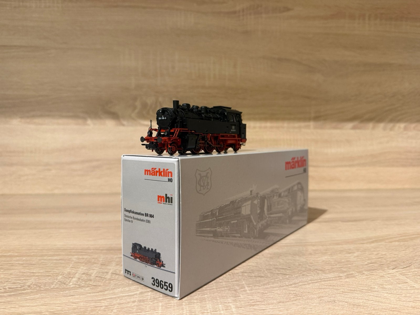 Marklin 39659 BR 64 MFX Sound + Rook, Wisselstroom, Locomotief, Verzenden, Zo goed als nieuw