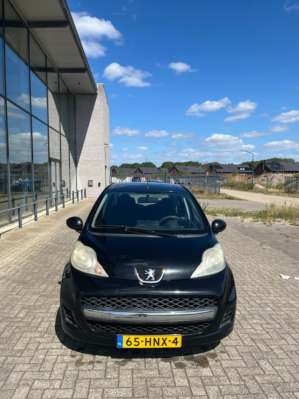 Peugeot 107 1.0 12V 5DR 2009 Zwart, Auto's, Voorwielaandrijving, 4 stoelen, Origineel Nederlands, Handgeschakeld