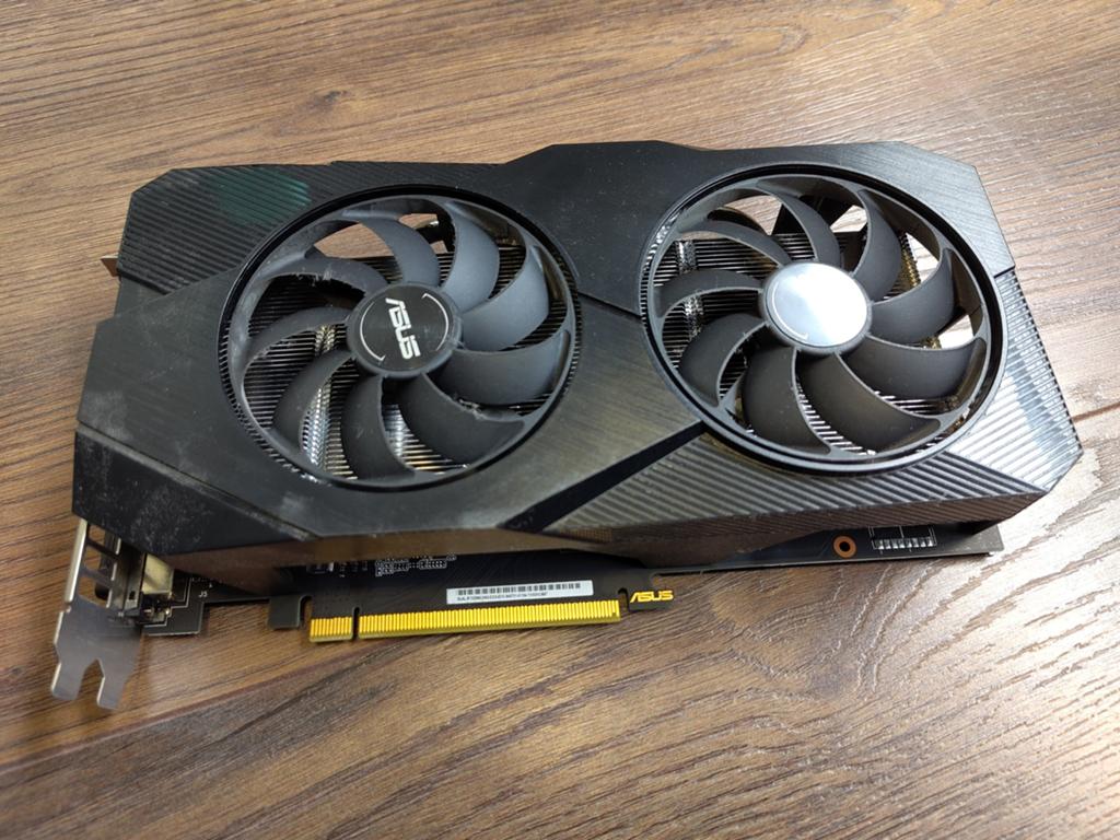 ASUS GeForce Dual RTX2060 Videokaart - Gebruikt, Ophalen, PCI-Express 3, Gebruikt, GDDR6