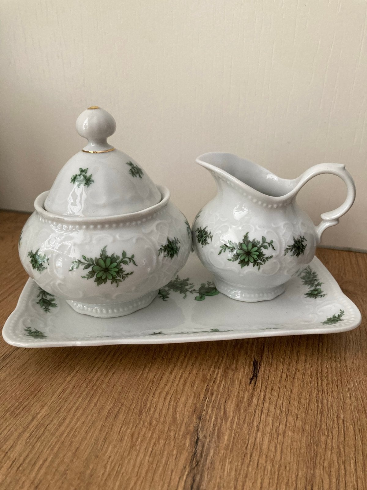 Suikerpot en melkkan set - Seltmann Weiden Bavaria, Ophalen of Verzenden