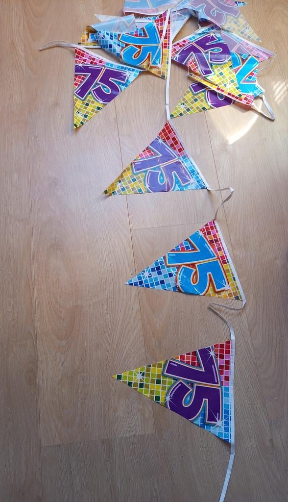 Slinger 75, Ophalen of Verzenden, Versiering, Verjaardag