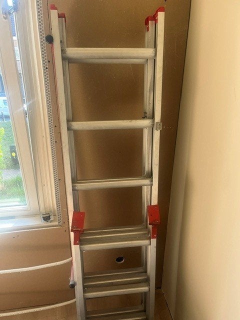 Zoldertrap, Vlizotrap van Altrex, Doe-het-zelf en Verbouw, Ladders en Trappen, Ophalen, Trap, Zo goed als nieuw, Opvouwbaar of Inschuifbaar