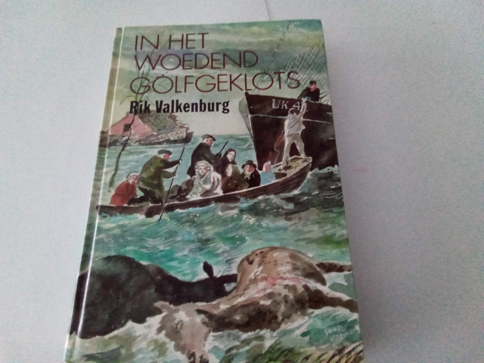 In het woedend golfgeklots ( Rik Valkenburg, Boeken, Geschiedenis | Stad en Regio, Ophalen of Verzenden, 20e eeuw of later, Gelezen