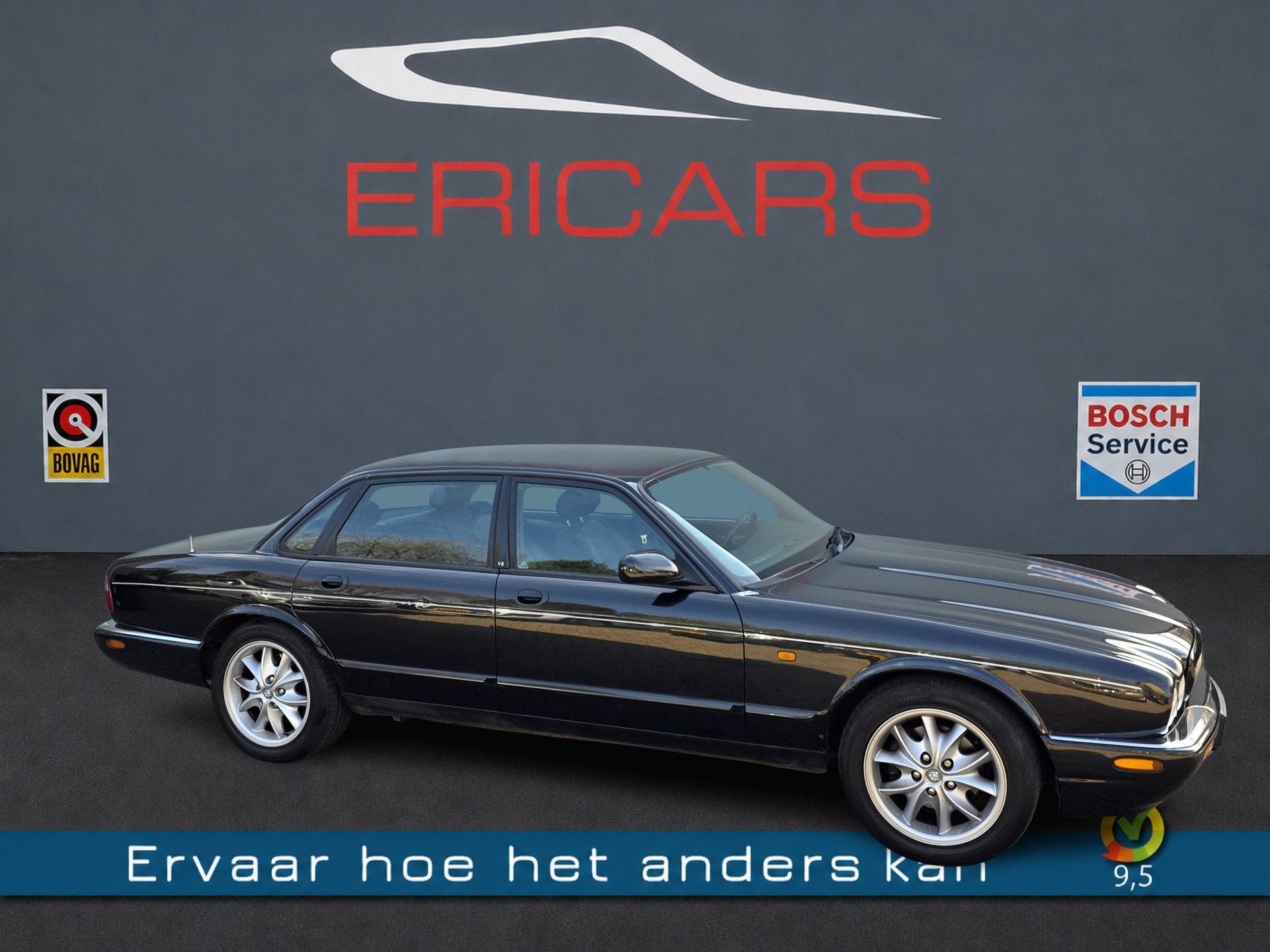 Jaguar XJ 3.2 V8 Executive zeer mooie en goede onderhouden N, Automaat, Achterwielaandrijving, Zwart, Zwart