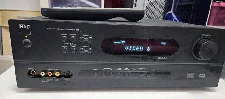 NAD T 743 AV Surround Sound Receiver - afstandsbediening, Ophalen, Overige merken