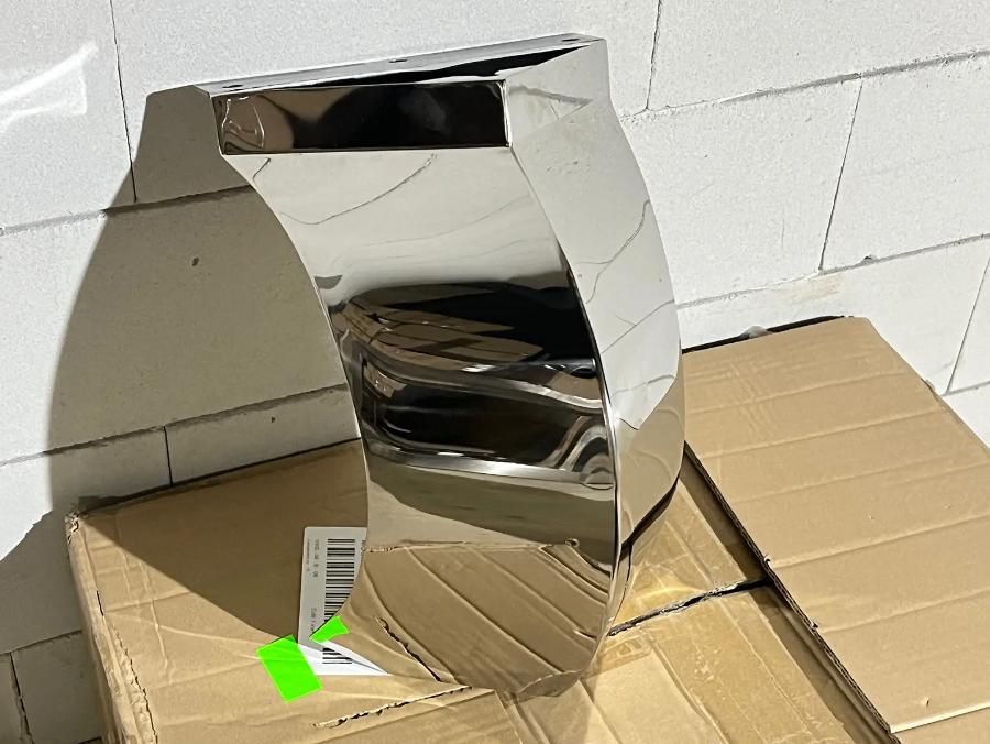 Exclusieve Rvs Salontafelpoten set Jolie Gepolijst Chrome, Minder dan 45 cm, Minder dan 55 cm, Metaal of Aluminium, Nieuw