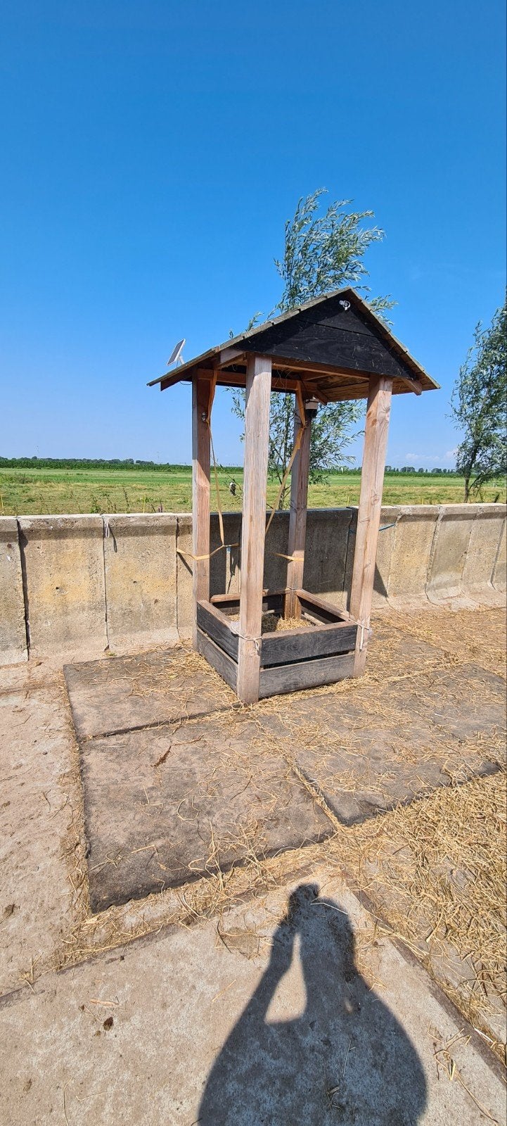 Hooihuis met slowfeeder, Toebehoren, 2 of 3 paarden of pony's