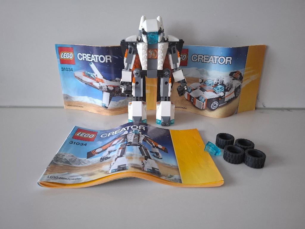 Lego Creator 31034 - Ruimte Robot (3in1), Ophalen of Verzenden, Zo goed als nieuw, Complete set, Lego