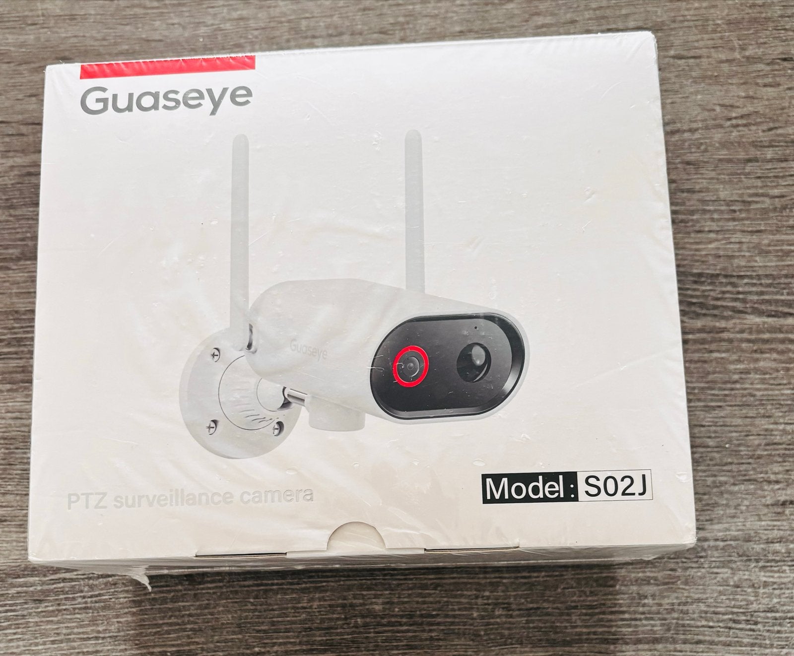 Guaseye PTZ Bewakingscamera Model S02J - Nieuw in doos, Ophalen of Verzenden, Nieuw, Buitencamera