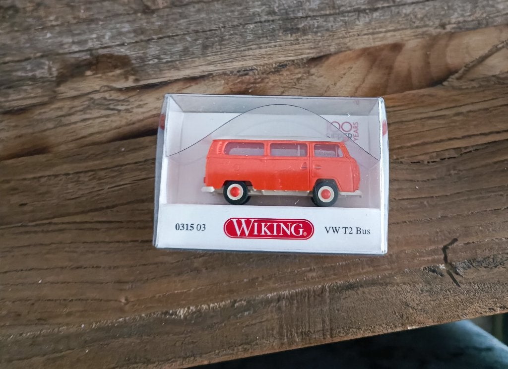 Wiking volkswagen VW t2 Kastenwagen 0315 03 100 Jaar Sieper, Ophalen of Verzenden, Nieuw, Auto