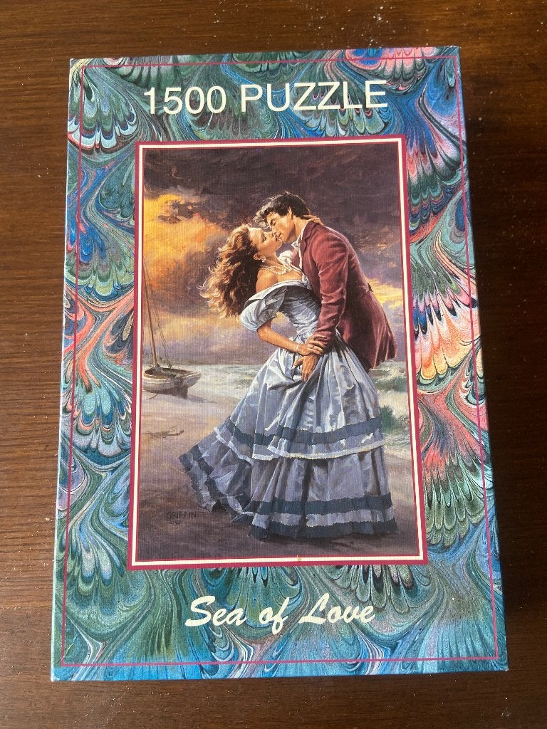 Puzzel van 1500  stukjes in doos, Ophalen, 500 t/m 1500 stukjes, Zo goed als nieuw, Legpuzzel