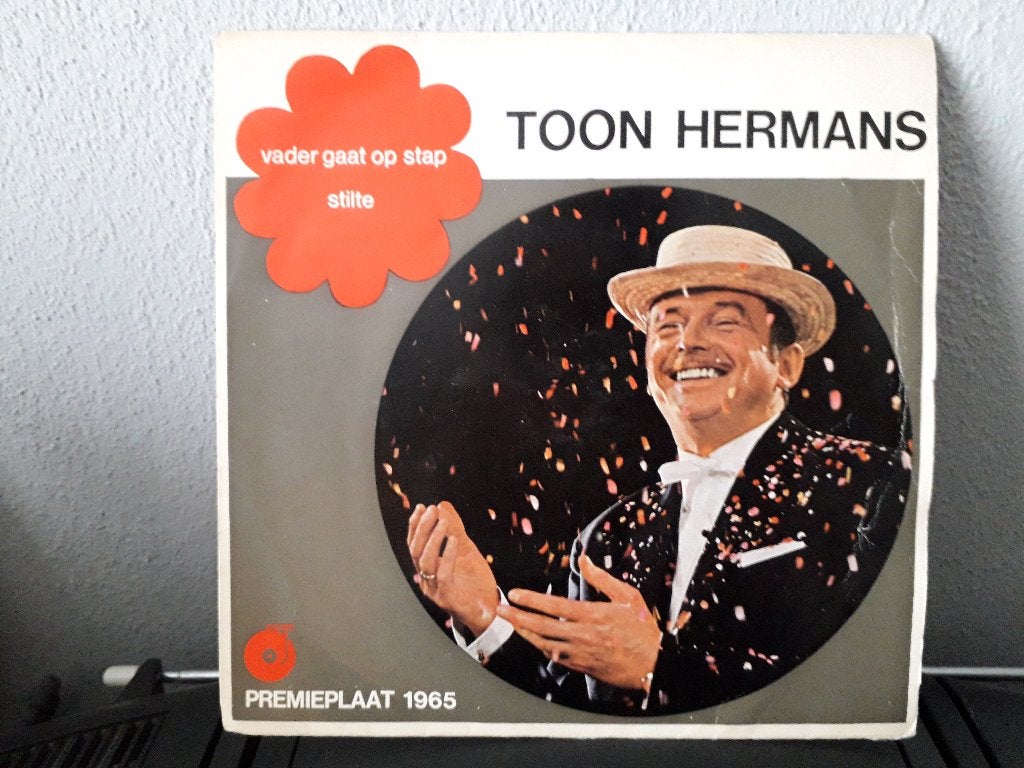 Toon Hermans - Vader Gaat op Stap ---t 5656, Gebruikt, 7 inch, Nederlandstalig, Fotohoes