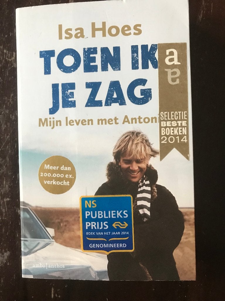 Toen ik je Zag ( Isa Hoes ) Boek, Ophalen of Verzenden, Zo goed als nieuw, Film, Tv en Media, Isa Hoes