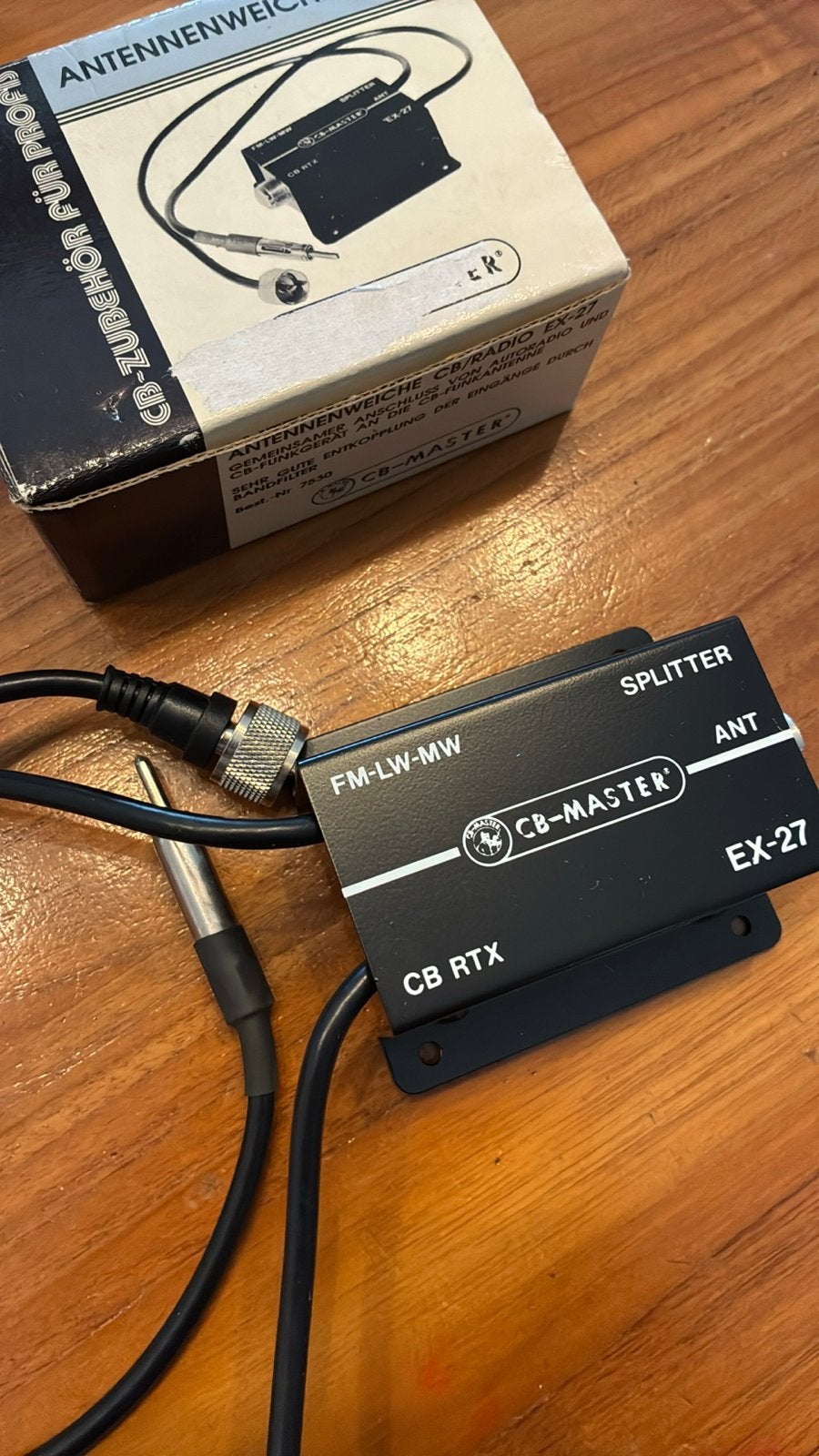 CB-MASTER EX-27 Antenne Splitter Nieuw in Doos, Ophalen of Verzenden, Nieuw