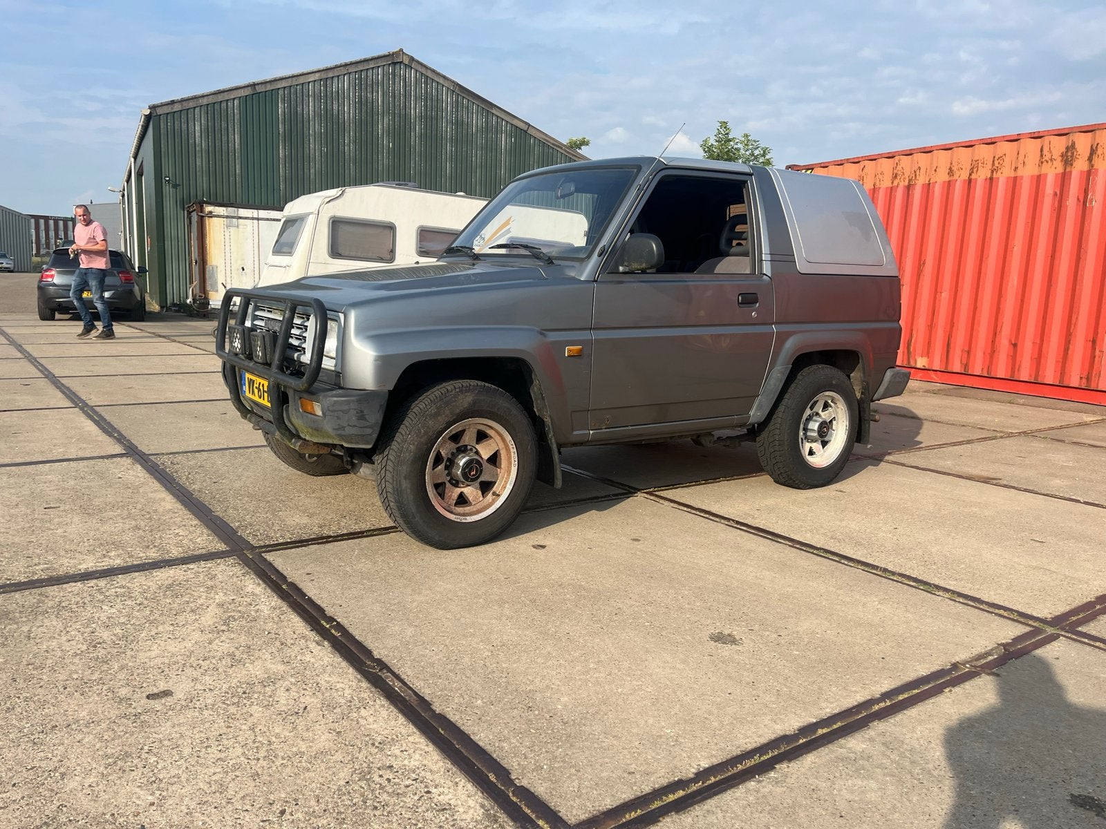 Daihatsu Feroza 1.6 Resintop DX INJ 4WD 1991, Daihatsu, 1589 cc, Origineel Nederlands, Handgeschakeld