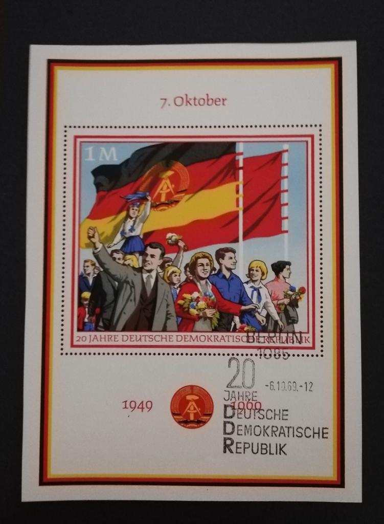 DDR 1969 Michel 1508 in Blok 29, Ophalen of Verzenden, DDR