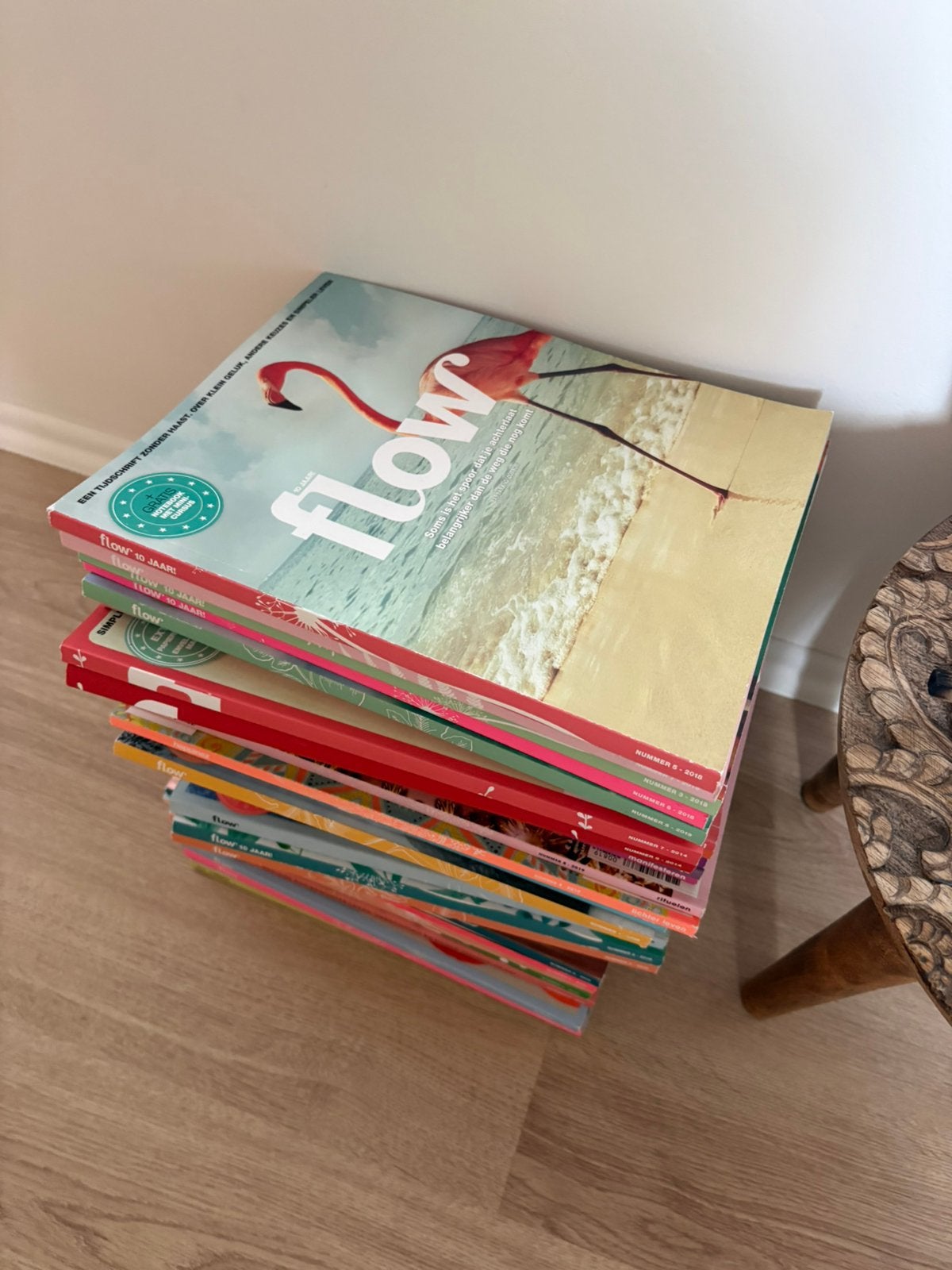 Gratis Gebruikte flow en happiness magazins om te knutselen, Ophalen, Zo goed als nieuw