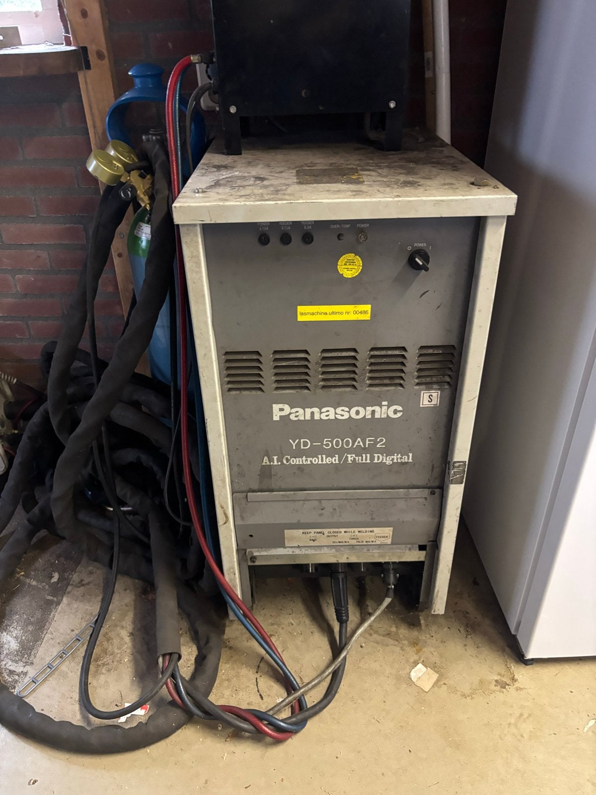 Panasonic YD-500AF2 A.I. Controlled Lasapparaat, Ophalen, Gebruikt, 250 ampère of meer, Overige typen