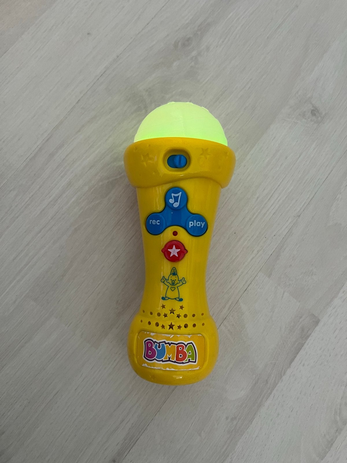 Bumba microfoon met licht en geluid, Kinderen en Baby's, Ophalen of Verzenden, Gebruikt, Overige typen, Met licht