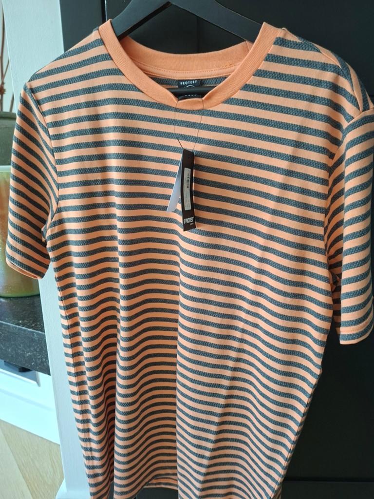 T-shirt Protest, Ophalen of Verzenden, Nieuw, Oranje
