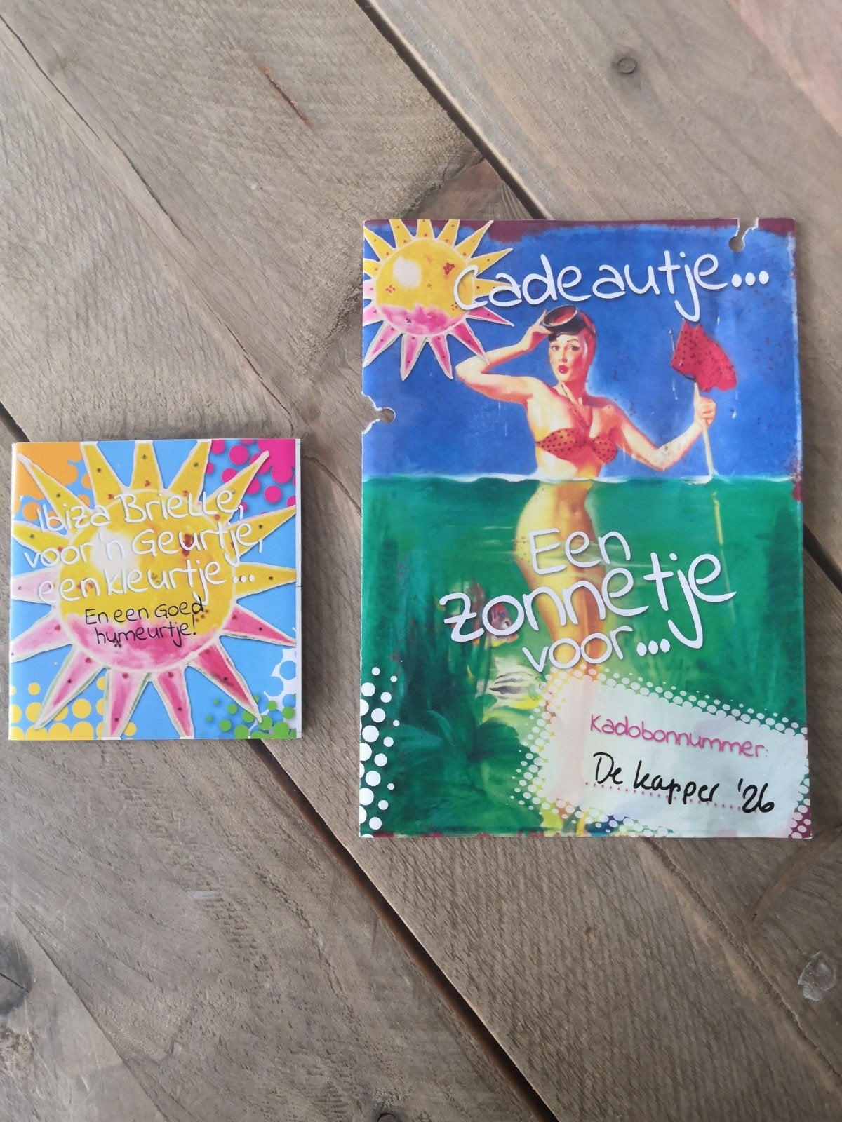 Cadeaubon zonnestudio Ibiza Brielle, Eén persoon, Cadeaubon, Overige typen