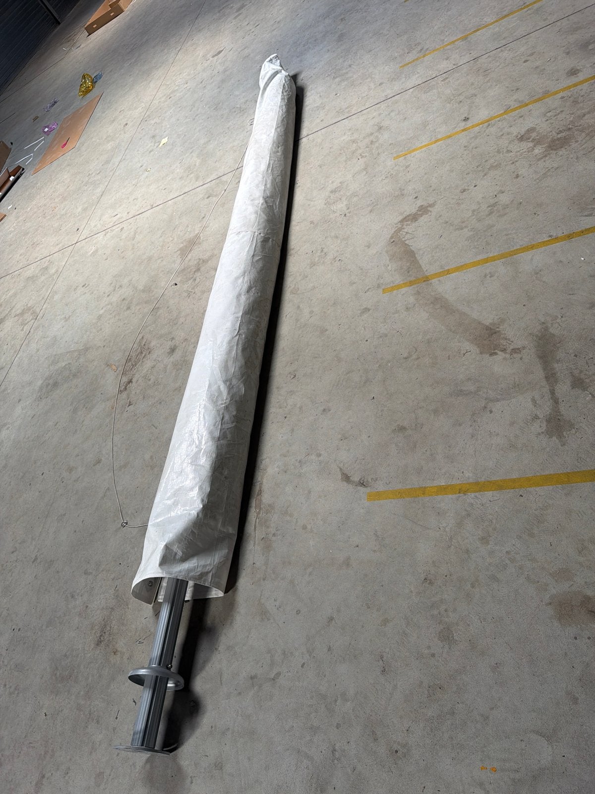Vierkant Grote Parasol 4 Meter - Ideaal voor Terras of Tuin, Ophalen, Nieuw, Meer dan 4 meter, Stokparasol