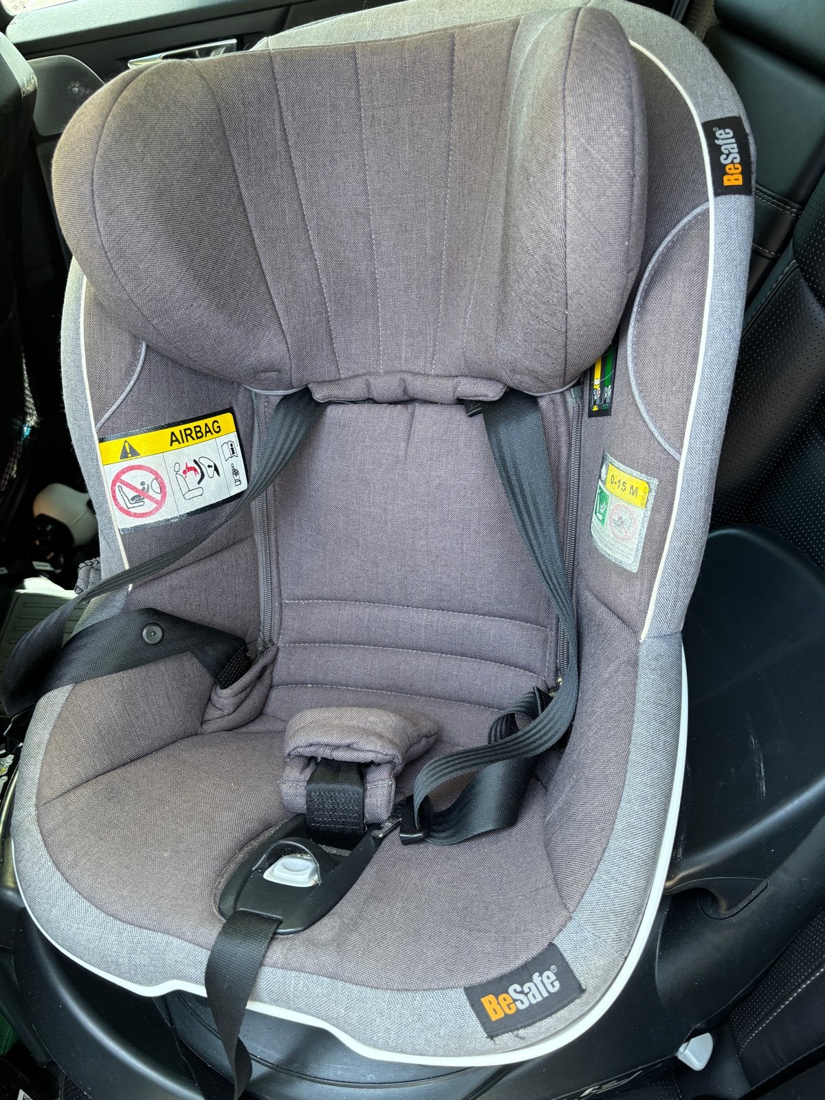BeSafe autostoel 0-18 kg - Veilig en comfortabel, Kinderen en Baby's, Autostoeltjes, Overige merken, 0 t/m 18 kg, Gebruikt, Autogordel