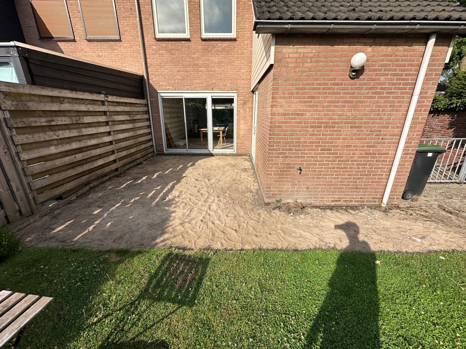 Gratis geel zand af te halen (ca. 18-20m2), Ophalen, Gebruikt, Ophoogzand
