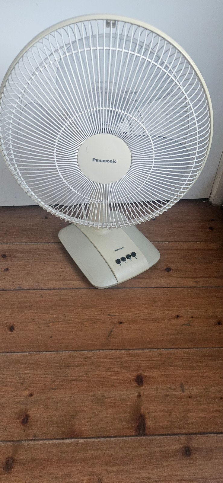 Panasonic Ventilator - Groot Formaat, Werkt Perfect, Ophalen of Verzenden, Gebruikt, Tafelventilator