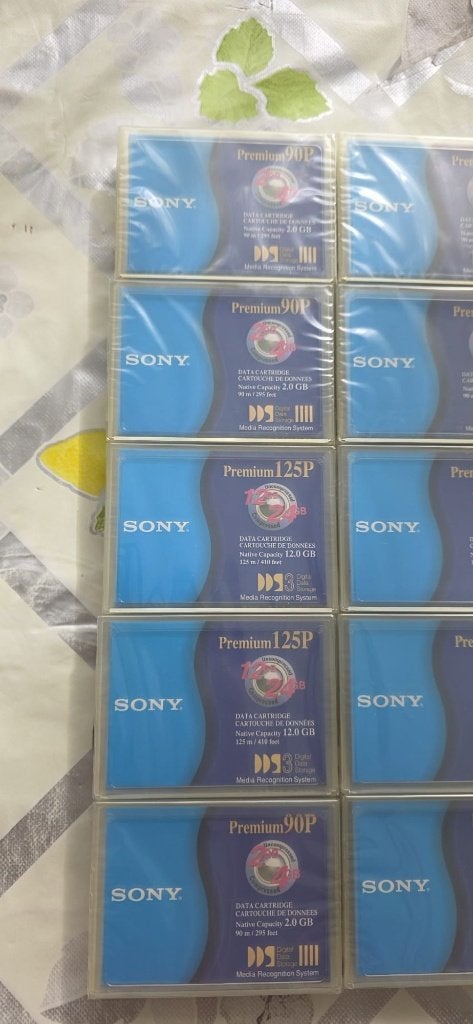Sony DDS-3 data cartridges – 15 stuks, Computers en Software, Overige typen, Nieuw, Ophalen of Verzenden
