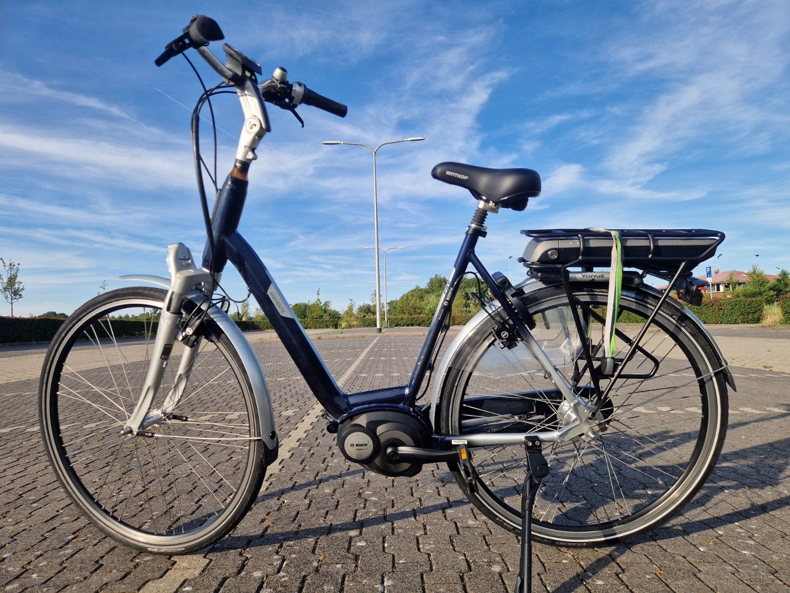ELEKTRISCHE FIETS SPARTA AMBIENTE(BOSCH MIDDEN MOTOR), 53 tot 56 cm, Ophalen, Zo goed als nieuw, Sparta