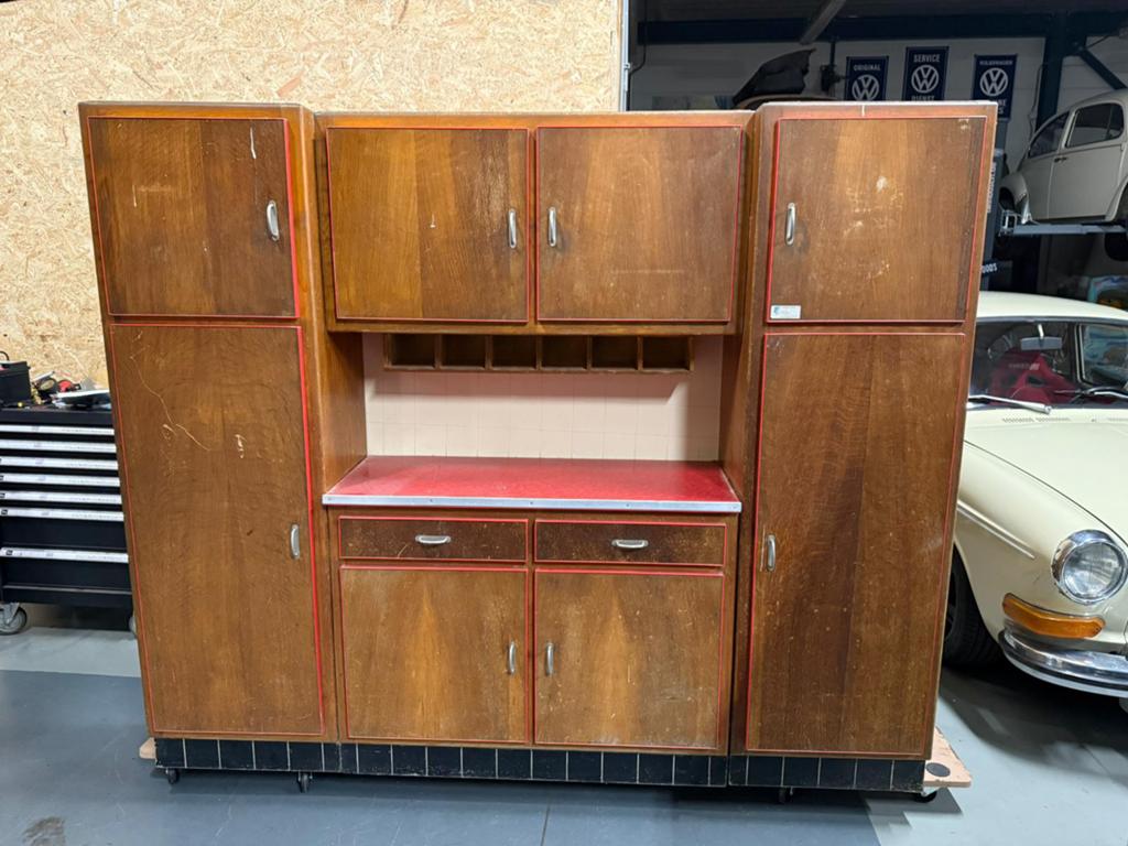 Retro keuken buffet kast, Ophalen