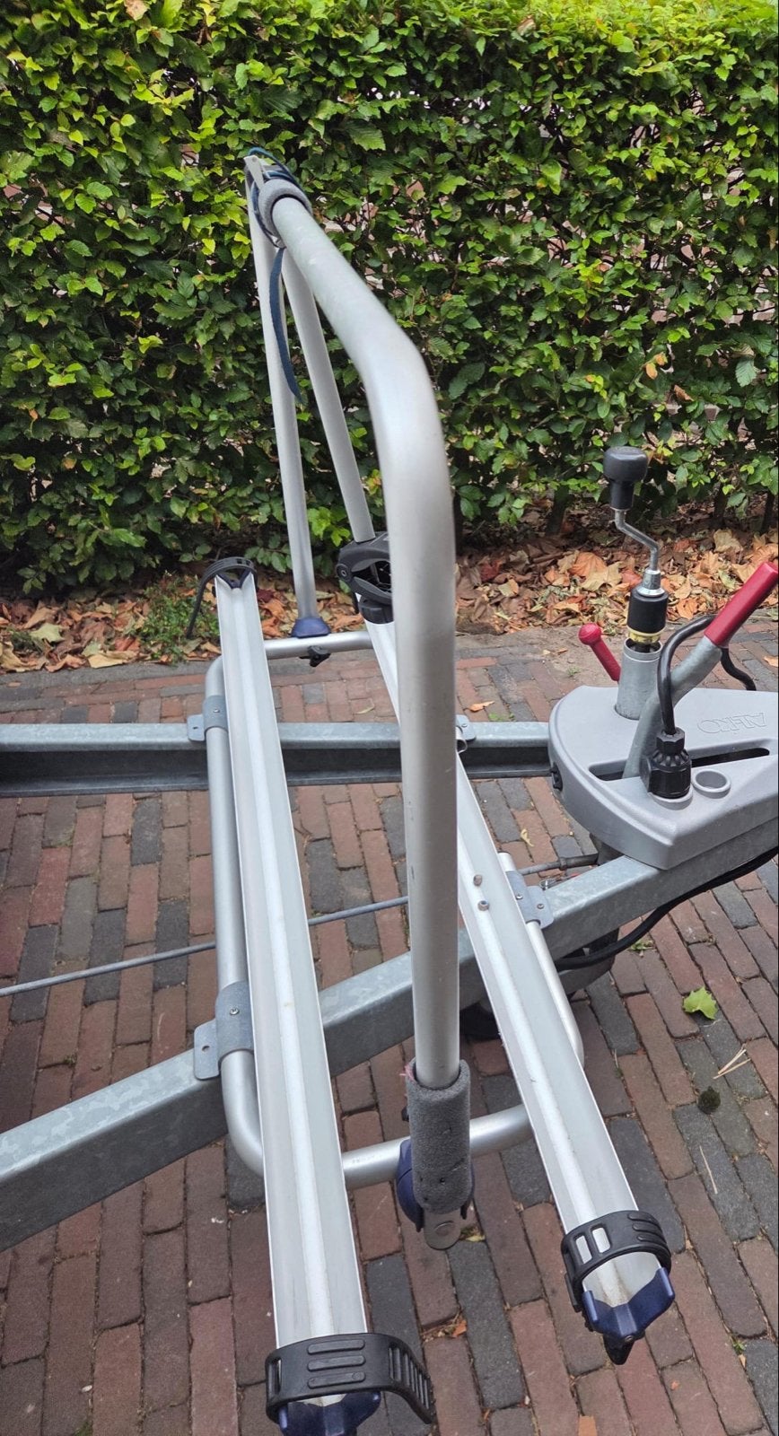 Fietsendrager Thule voor caravandissel, Auto diversen, Fietsendragers, Gebruikt, Fietsendrager-accessoire, 2 fietsen, Ophalen