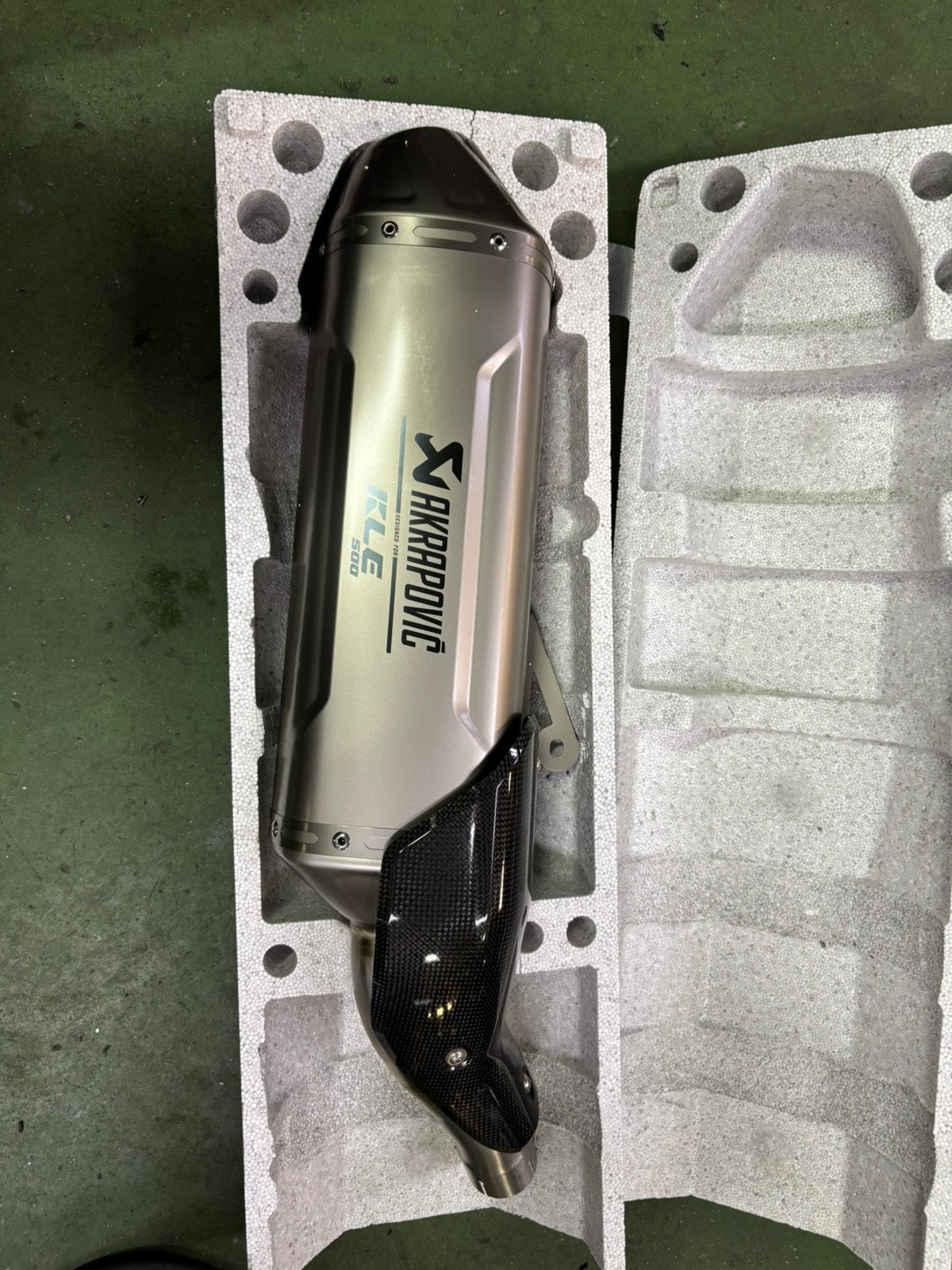 Akrapovic kawasaki kle 500 2026, A, Nieuw, Ophalen of Verzenden, K