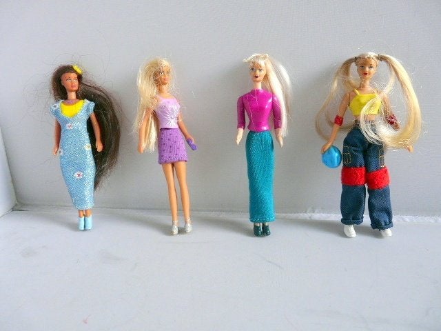 McDonalds 2000 # Barbie 4x items, Ophalen of Verzenden, Zo goed als nieuw, Pop