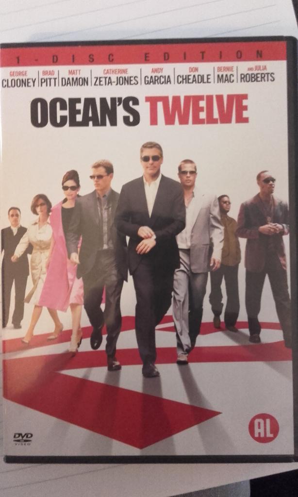 dvd Oceans twelve (Z68-88), Vanaf 16 jaar, Ophalen of Verzenden, Zo goed als nieuw