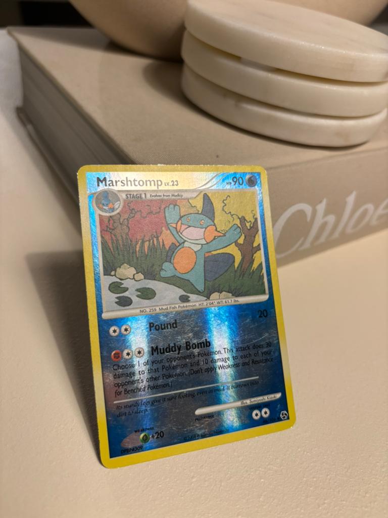 Marshtomp Reverse Holo, Ophalen of Verzenden, Zo goed als nieuw, Losse kaart